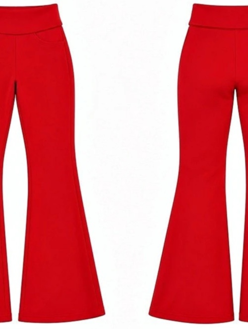 Wild Fable Red Flare Pants Size XXS Like New